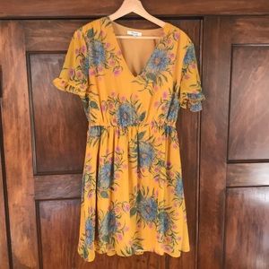 Madewell Sweetgrass Ruffle Dress